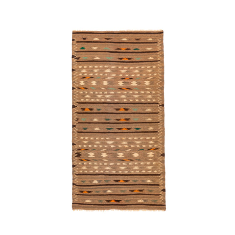 Turkmen Kilim (3.1 x 6.2)ft