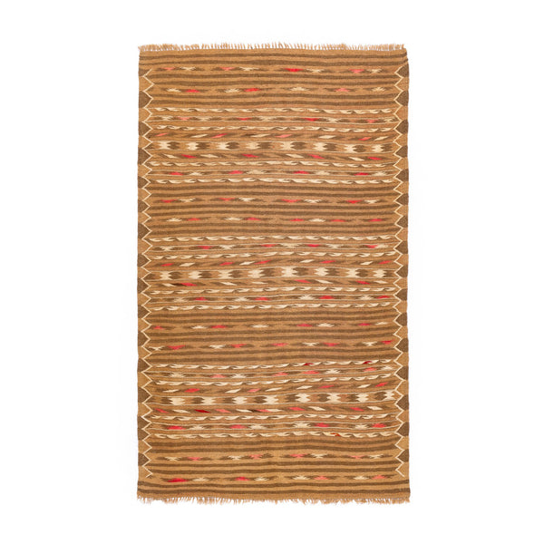 Turkmen Kilim (3.7 x 6.1)ft