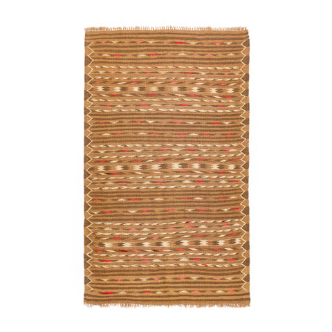 Turkmen Kilim (3.7 x 6.1)ft