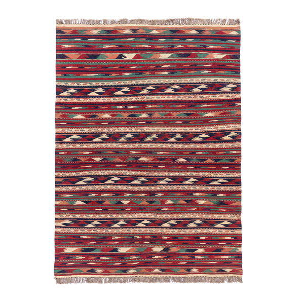 Turkmen Kilim (5.5 x 7.4)ft