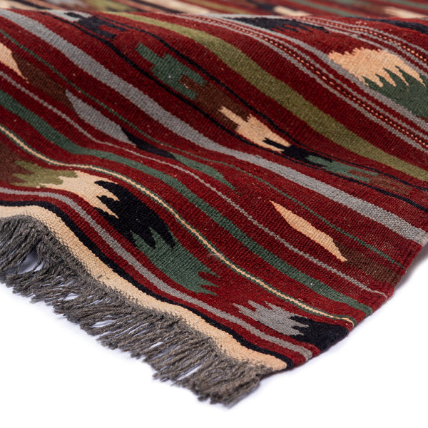 Turkmen Kilim (5 x 7.4)ft