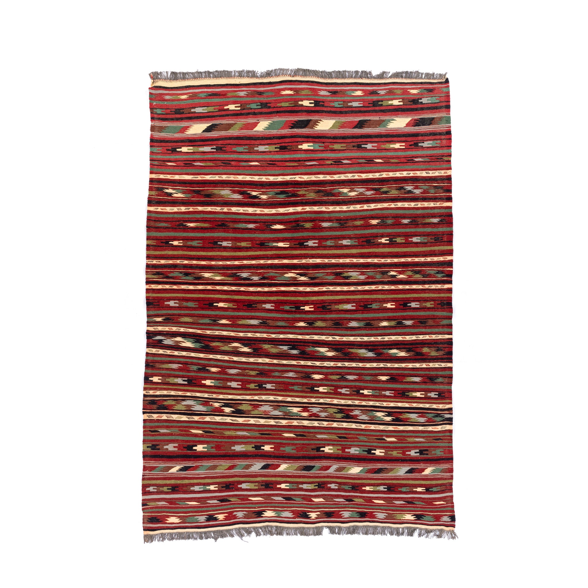 Turkmen Kilim (5 x 7.4)ft