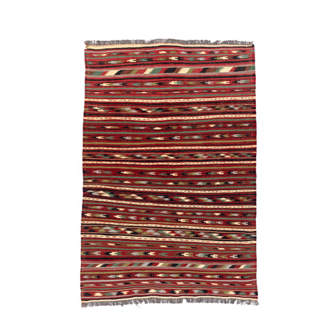 Turkmen Kilim (5 x 7.4)ft