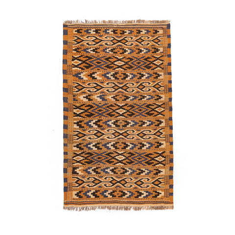 Turkmen Kilim (3.5 x 5.8)ft