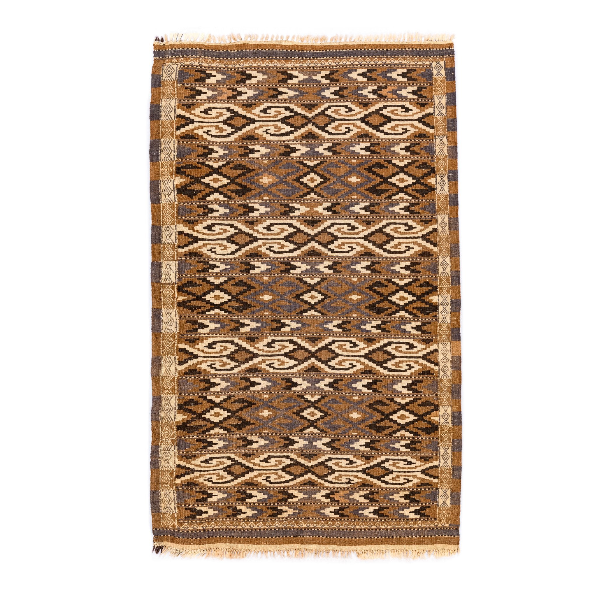 Turkmen Kilim (3.5 x 5.9)ft