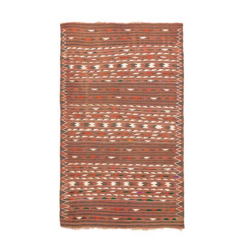 Turkmen Kilim (3.9 x 6.1)ft