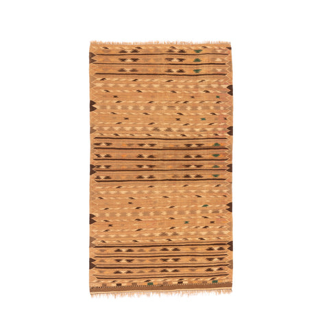 Turkmen Kilim (3.6 x 6.3)ft