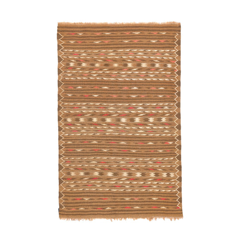 Turkmen Kilim (3.8 x 6.1)ft