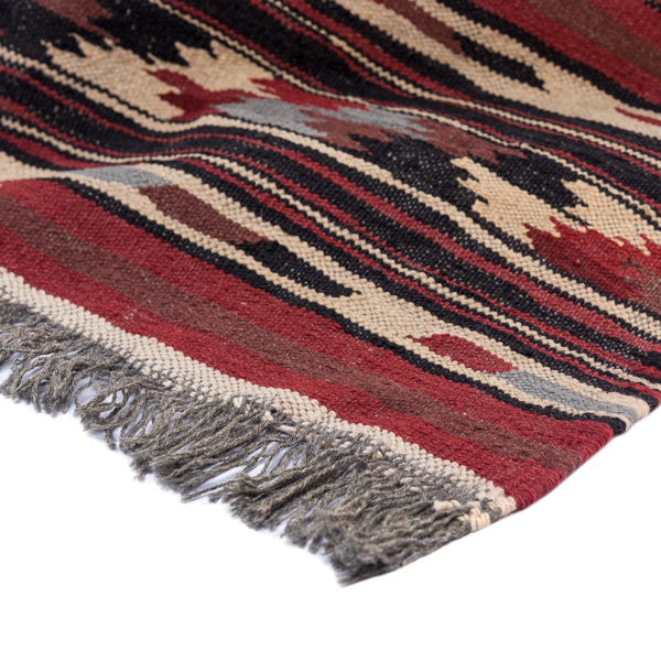 Turkmen Kilim (5.2 x 7.1)ft