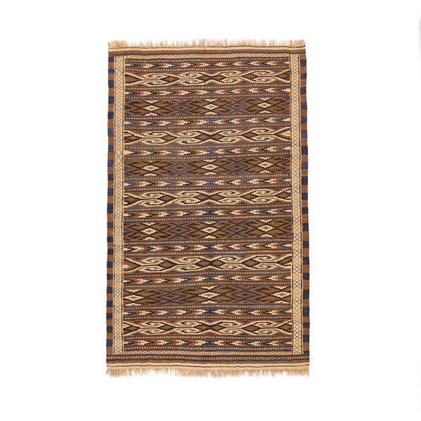 Turkmen Kilim (3.5 x 5.7)ft