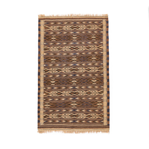Turkmen Kilim (3.5 x 5.7)ft