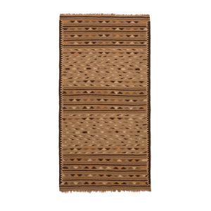 Turkmen Kilim (3.3 x 6.2)ft