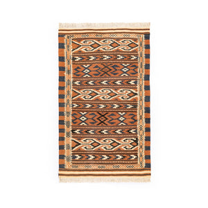 Turkmen Kilim (3.3 x 5.4)ft