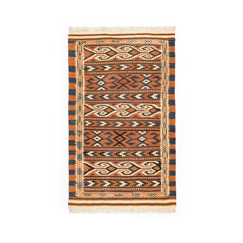 Turkmen Kilim (3.3 x 5.4)ft