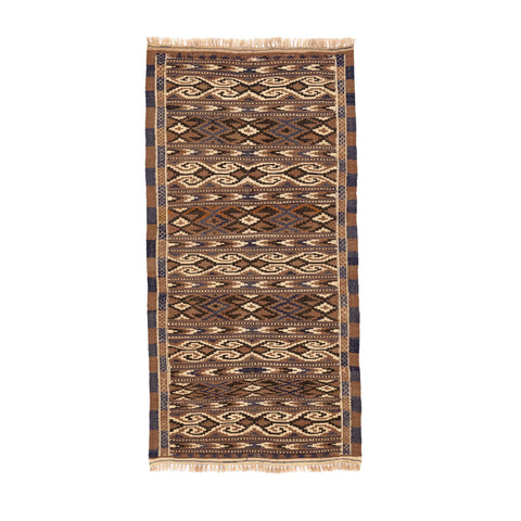 Turkmen Kilim (3.1 x 6)ft