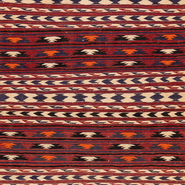 Turkmen Kilim (3.8 x 6.2)ft