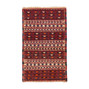 Turkmen Kilim (3.8 x 6.2)ft