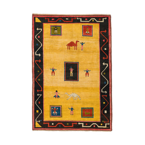 Turkish Gabbeh (6.1 x 8.7)ft