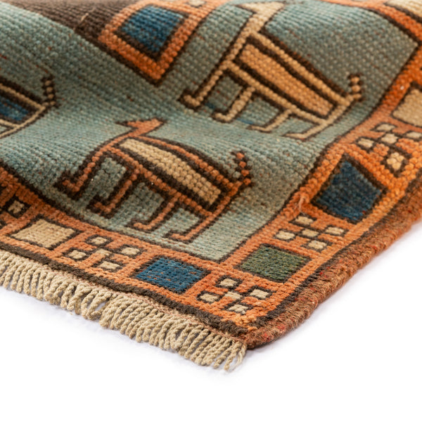 Turkish Gabbeh (6.8 x 9.4)ft