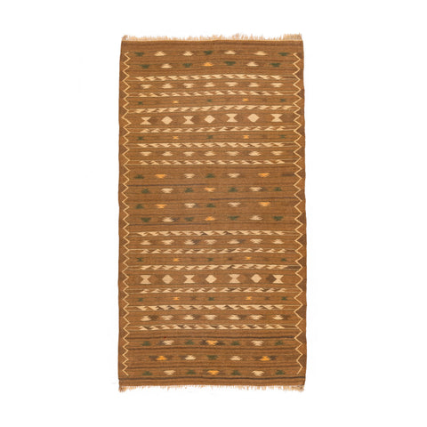 Turkmen Kilim (3.5 x 6.6)ft