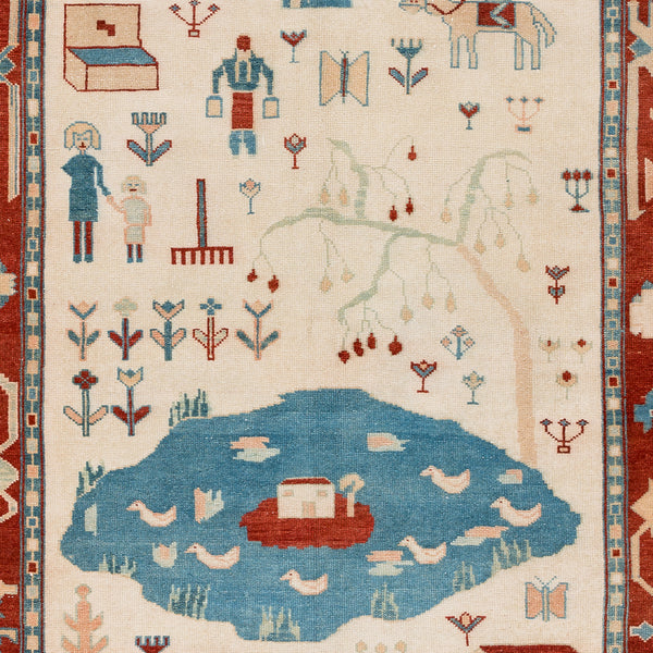 Turkish Gabbeh (5.7 x 7.7)ft