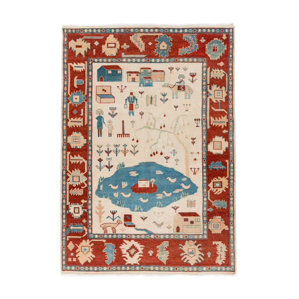 Turkish Gabbeh (5.7 x 7.7)ft