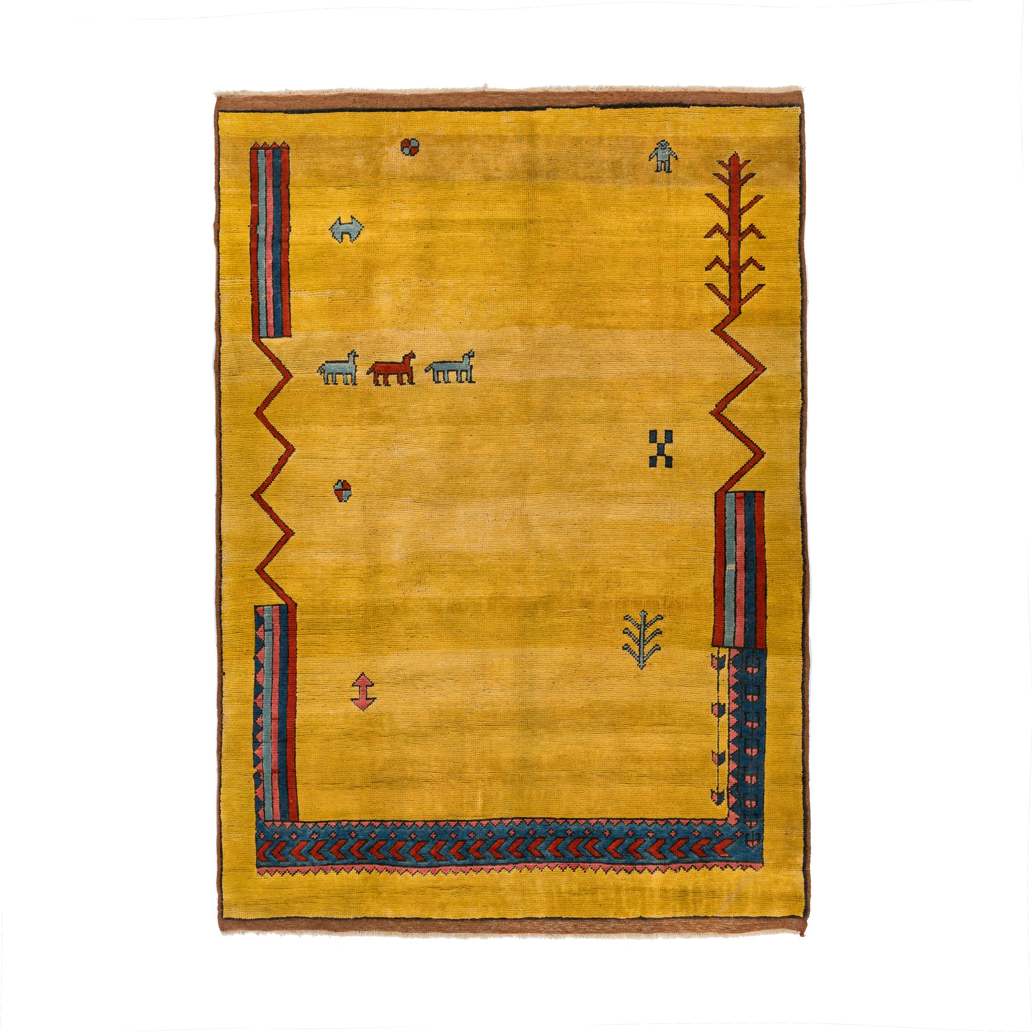 Turkish Gabbeh (5.7 x 7.8)ft