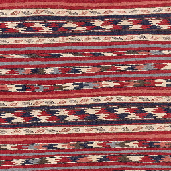 Turkmen Kilim (5.5 x 7.3)ft