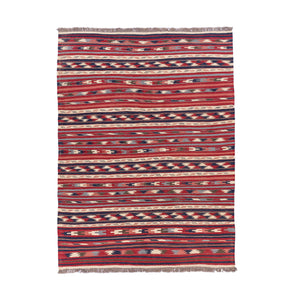 Turkmen Kilim (5.5 x 7.3)ft