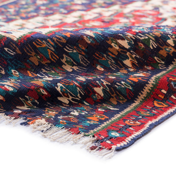 Senneh Kilim (3.6 x 4.4)ft