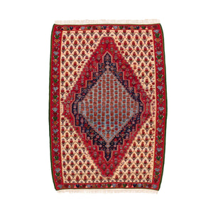 Senneh Kilim (5.8 x 8.2)ft