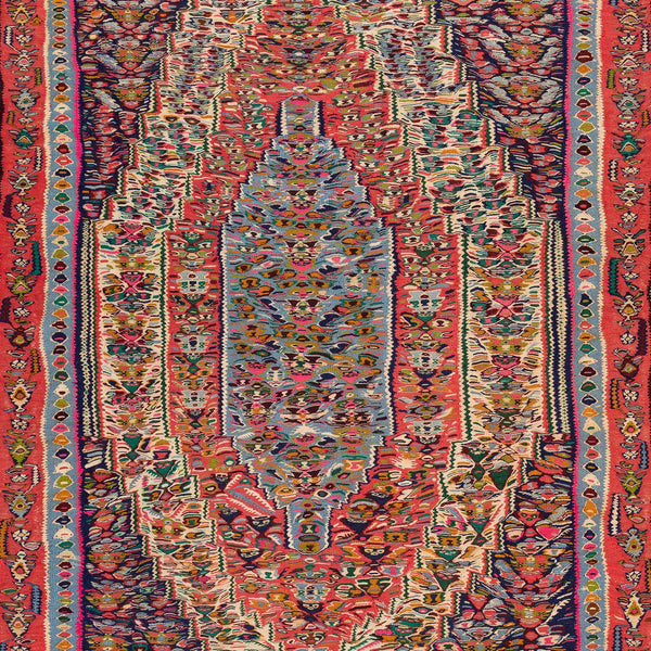 Senneh Kilim (6.2 x 9.5)ft