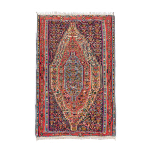 Senneh Kilim (6.2 x 9.5)ft