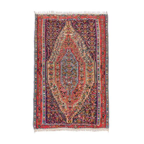 Senneh Kilim (6.2 x 9.5)ft