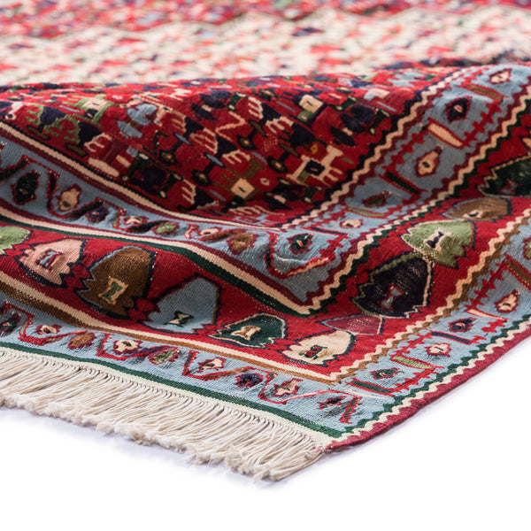Senneh Kilim (6.9 x 9.3)ft
