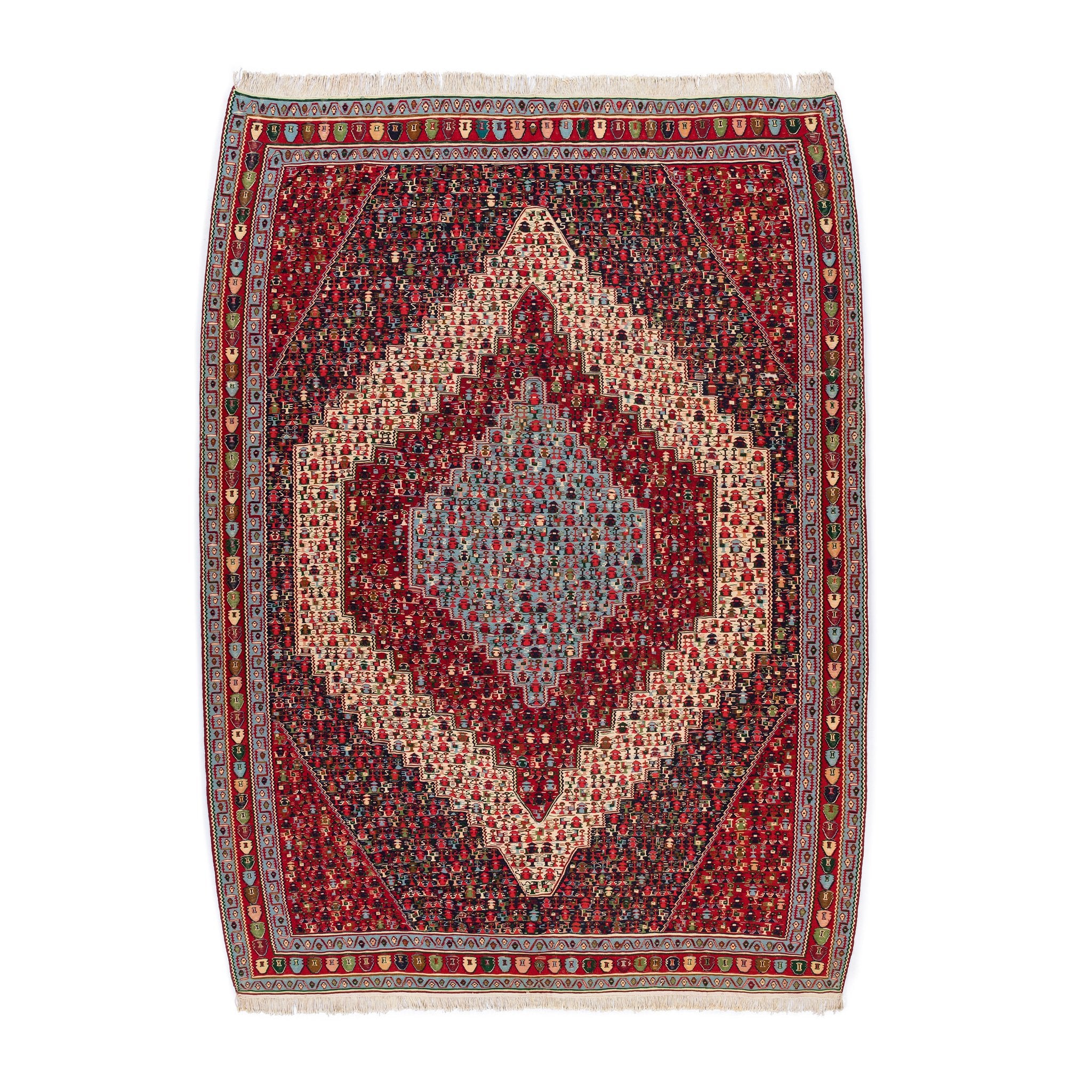 Senneh Kilim (6.9 x 9.3)ft