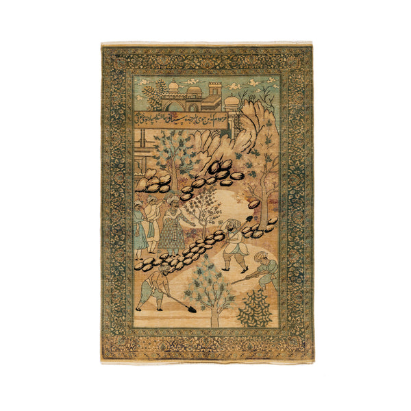 Pictorial Rug (4.2 x 6.3)ft