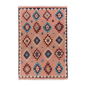 Woollen Dhurrie (6.7 x 9.8)ft
