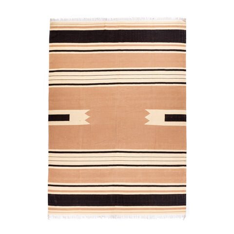 Cotton Dhurrie (8.7 x 11.6)ft