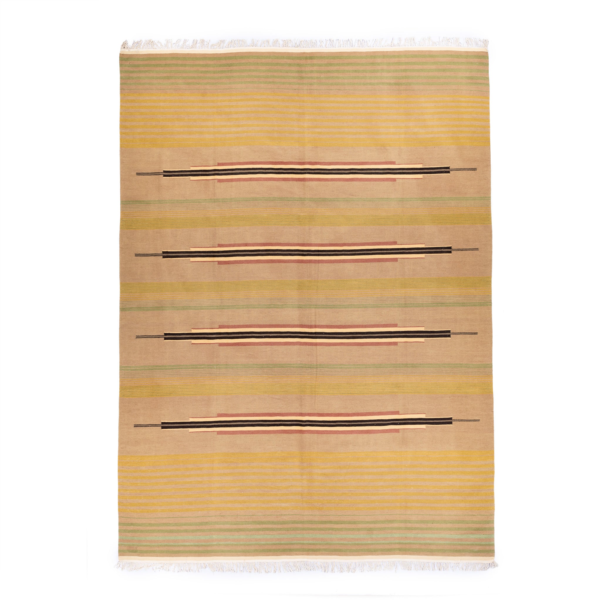 Cotton Dhurrie (8.4 x 11.5)ft