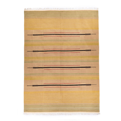 Cotton Dhurrie (8.4 x 11.5)ft