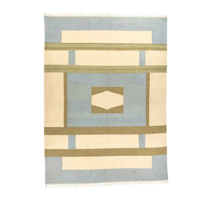 Cotton Dhurrie (8.6 x 11.8)ft