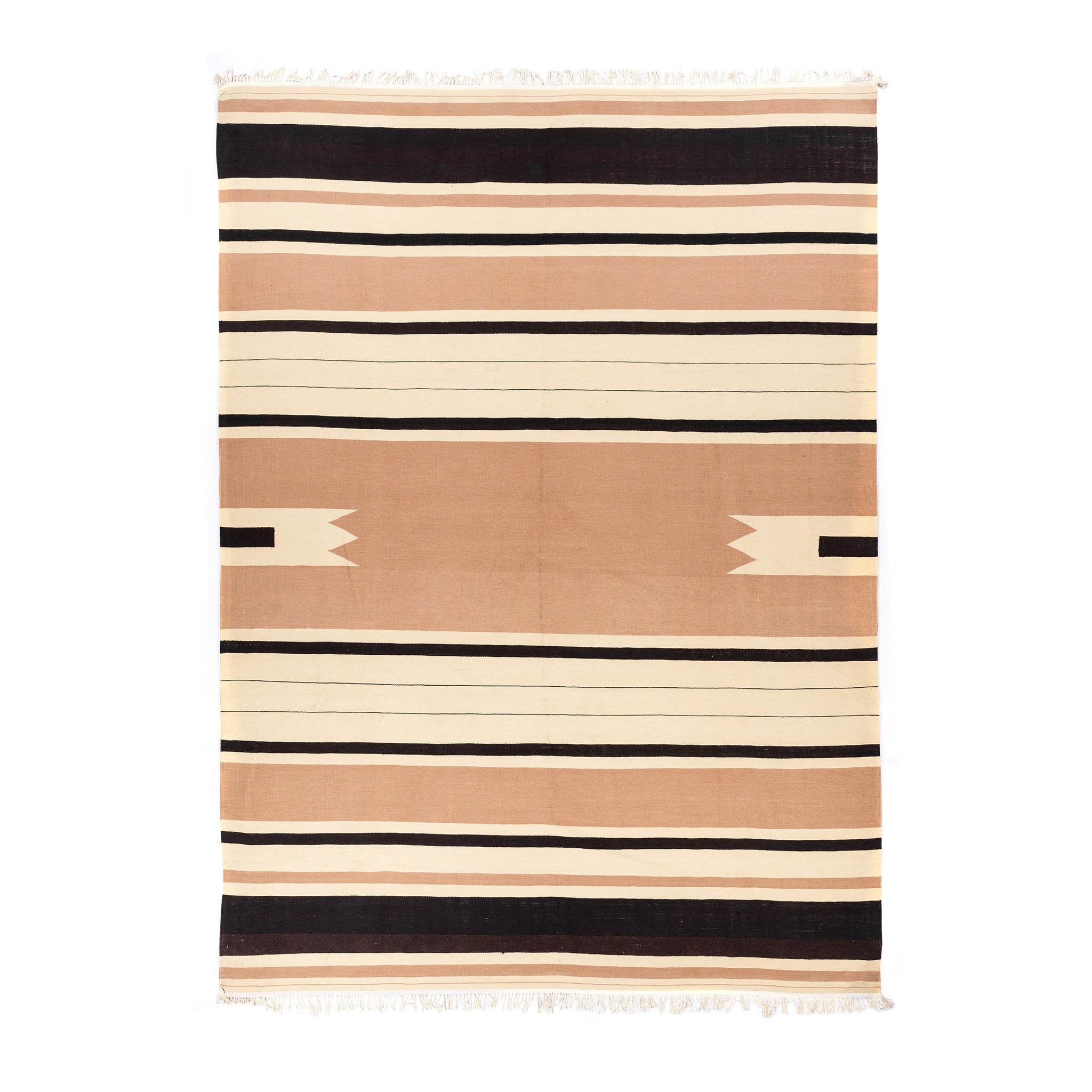 Cotton Dhurrie (8.4 x 11.6)ft