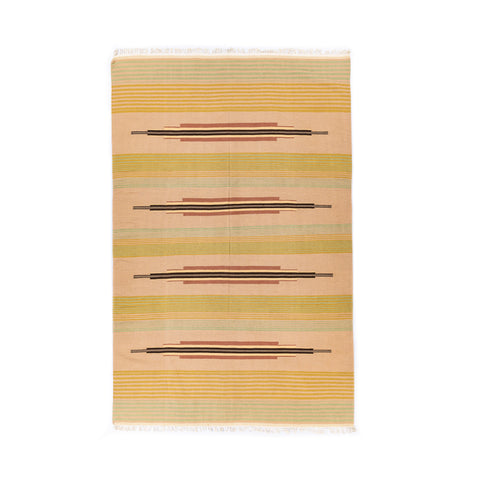 Cotton Dhurries (5.7 x 8.7)ft