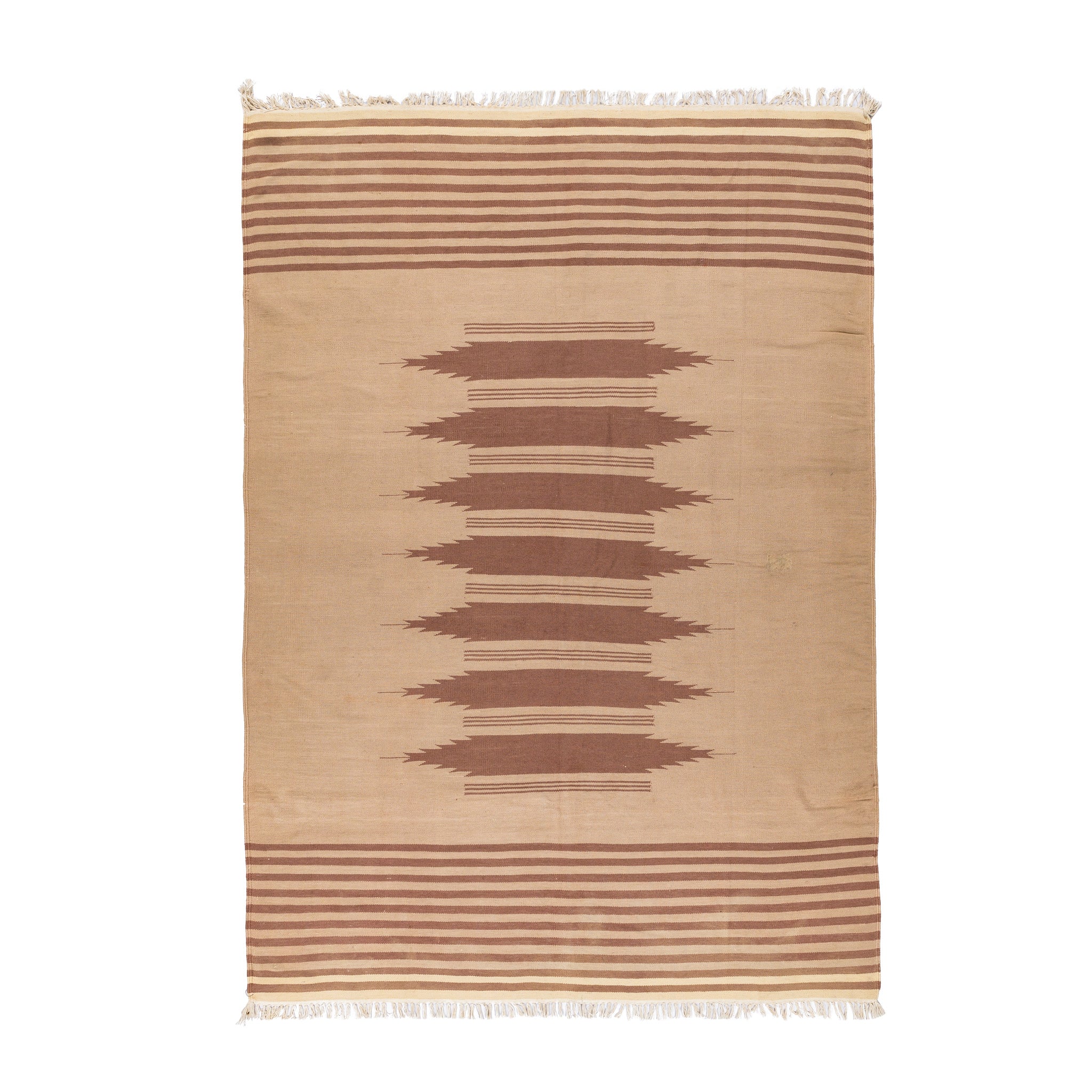 Cotton Dhurries (5.9 x 8.4)ft