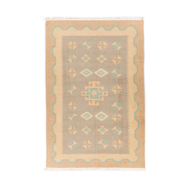 Cotton Dhurries (5.9 x 8.9)ft