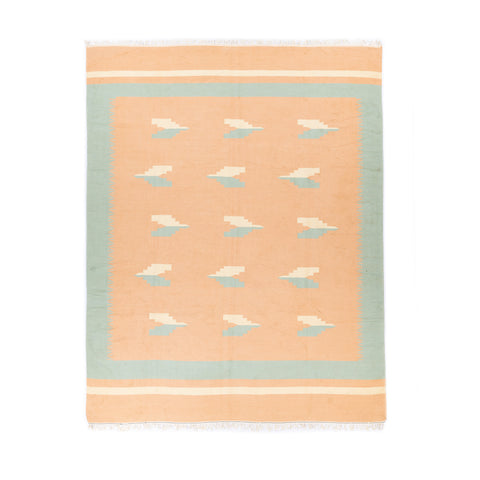 Cotton Dhurries (7.5 x 9.7)ft