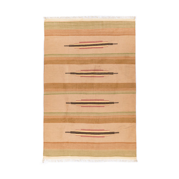 Cotton Dhurries (5.7 x 8.7)ft