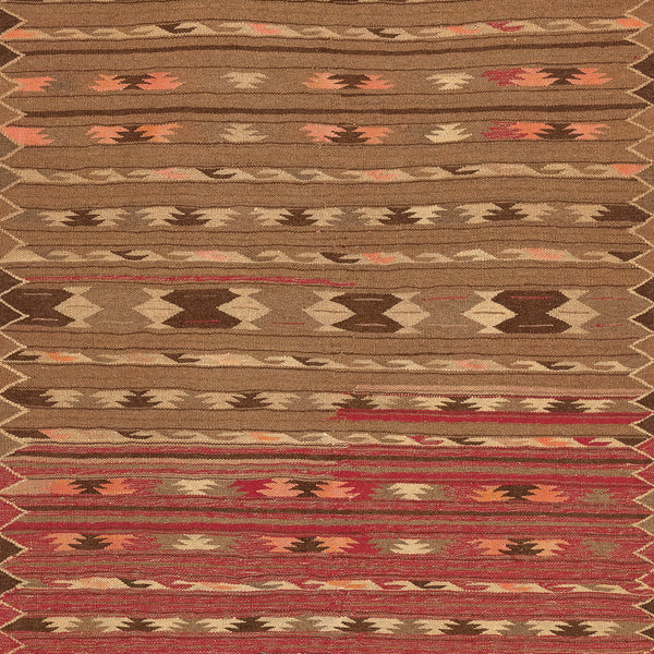 Turkmen Kilim (3.7 x 5.9)ft