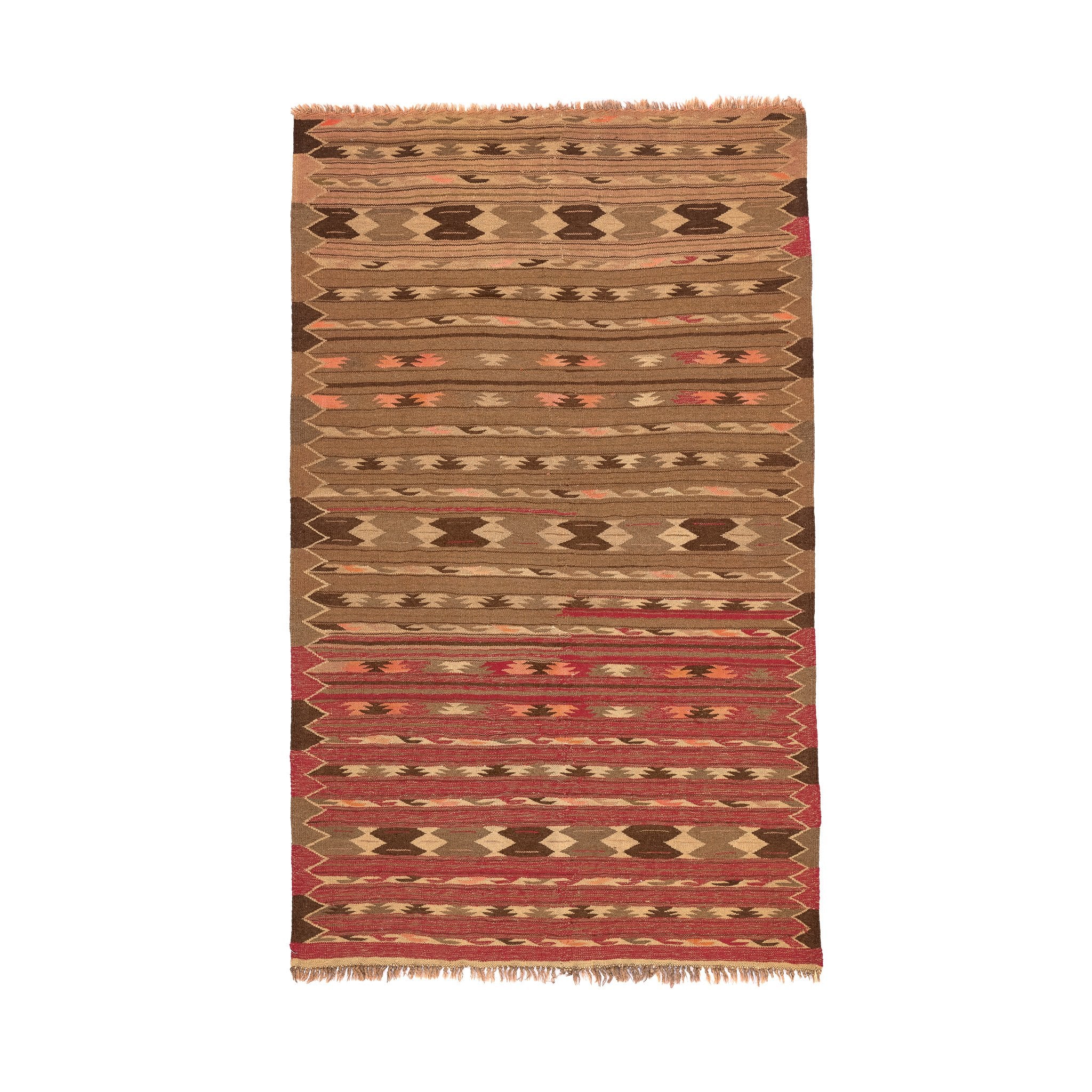 Turkmen Kilim (3.7 x 5.9)ft